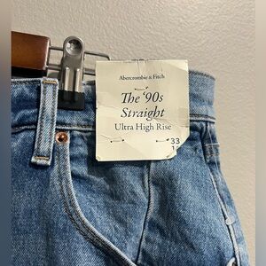 Abercrombie and fitch 90 straight jeans